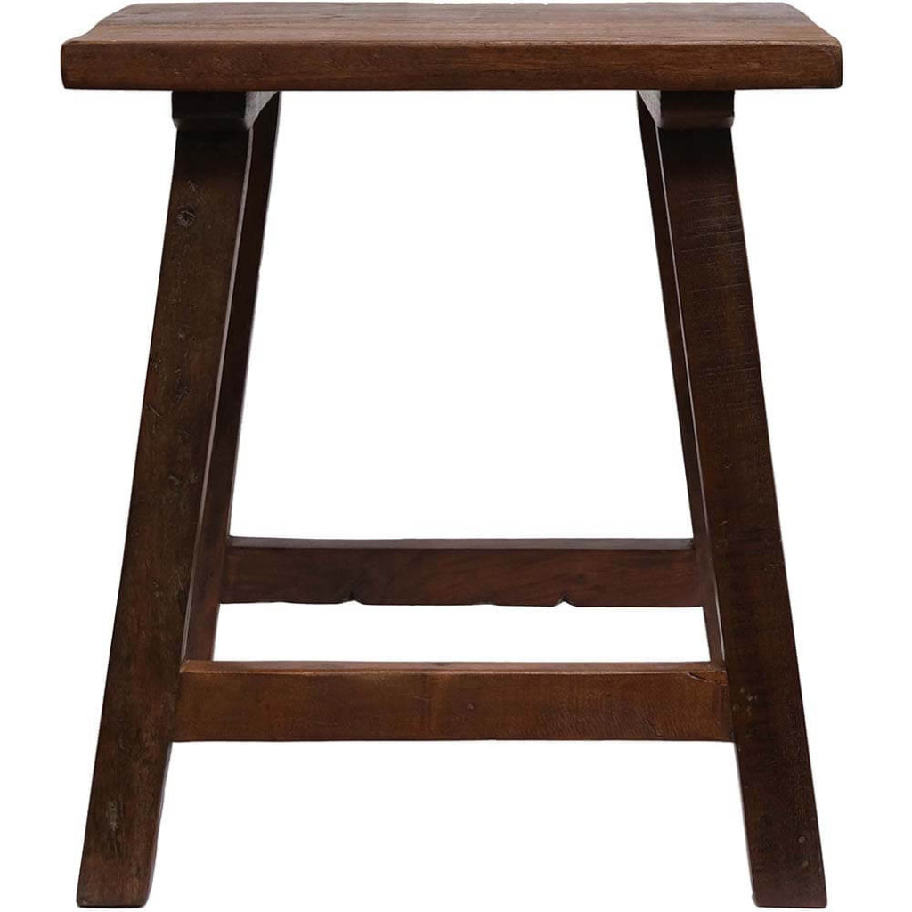 Hocker aus Altholz rechteckig