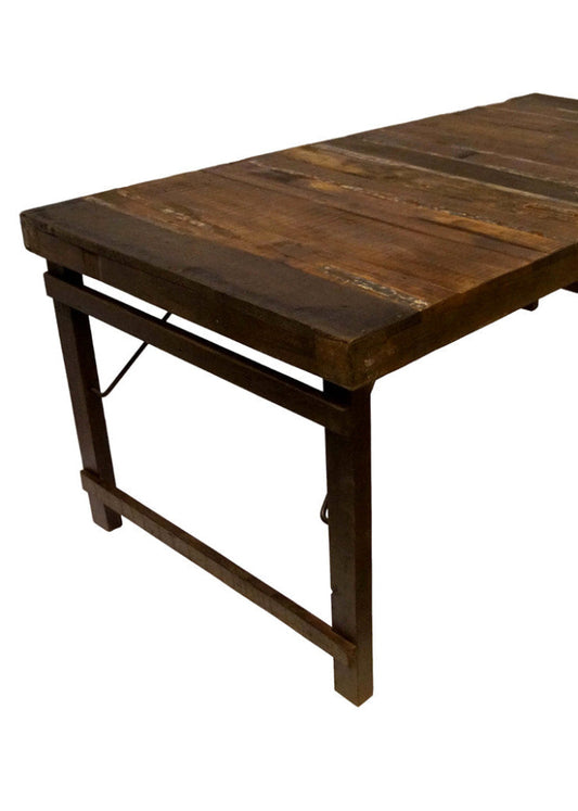 Alter Esstisch Länge 180 cm, Landhaus Klapptisch