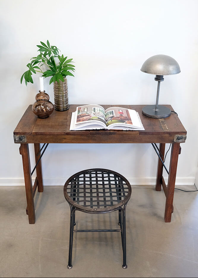 Altholz Konsolentisch B 105 cm vintage Charme, im Home Office