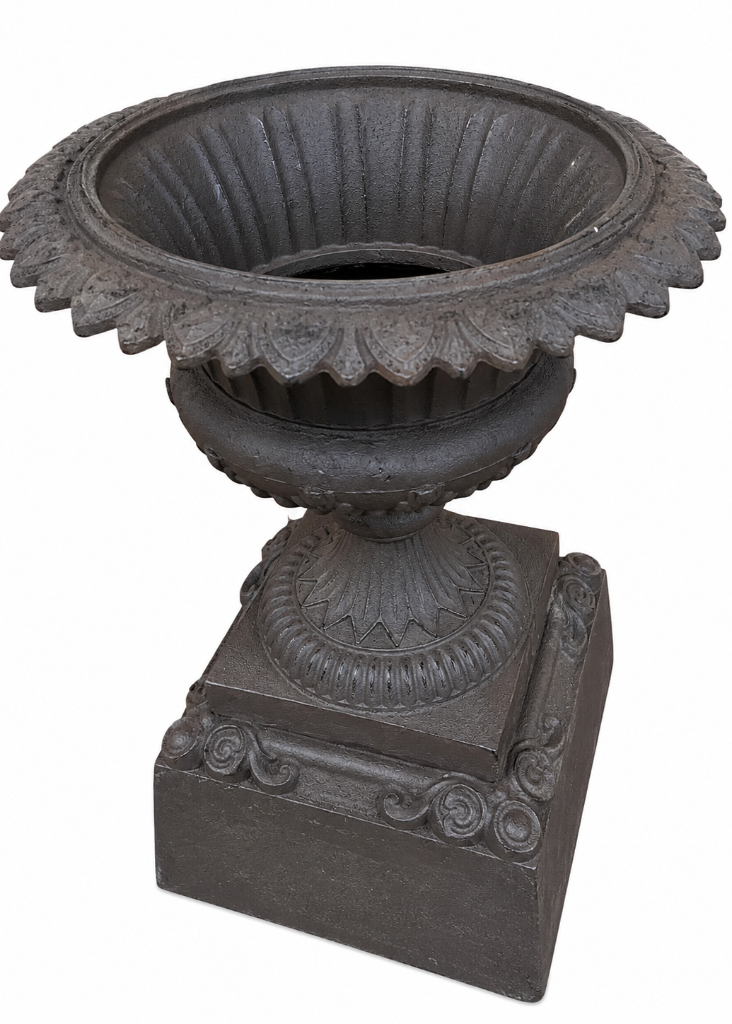 amphore-auf-sockel-anthrazit-cast-iron-vase-on-base-11