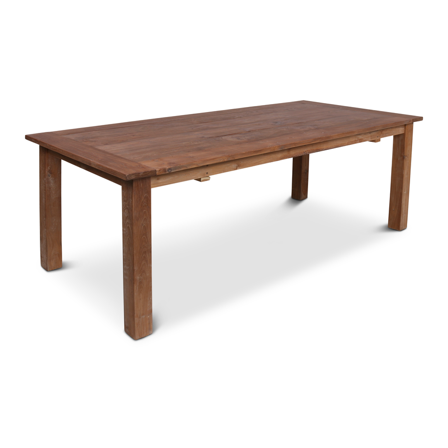 FLORA Altholz Esstisch Massivholz – Landhaustisch in vielen Größen