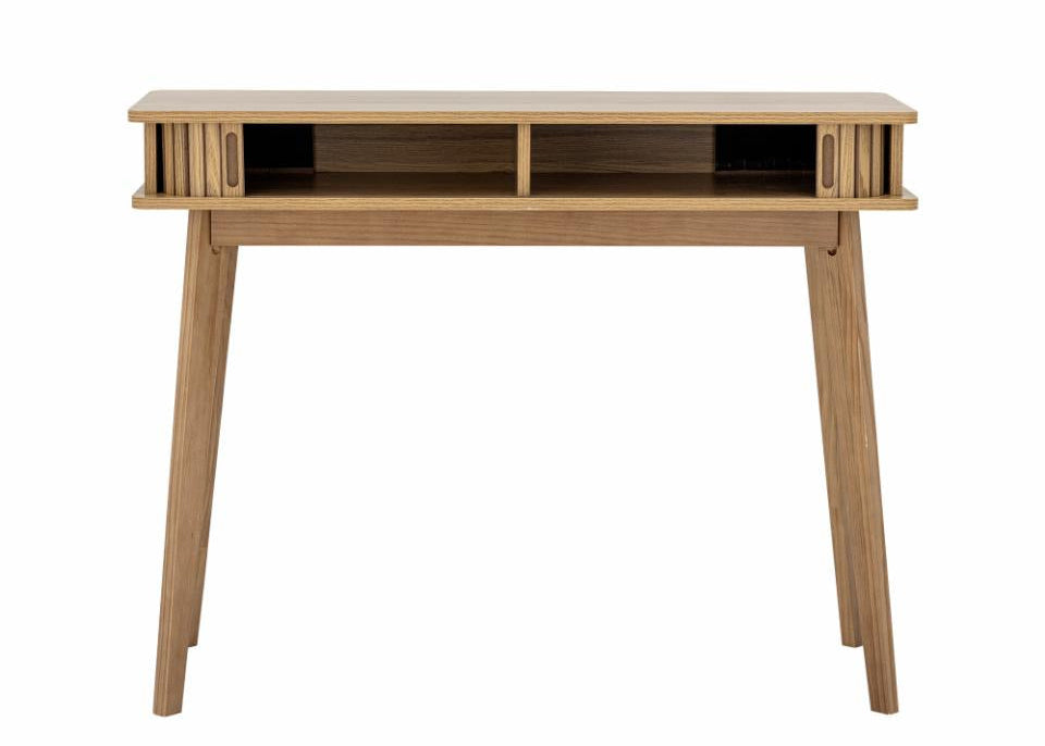 Konsolentisch mit Schiebetüren B 100 cm, MDF Holz Optik