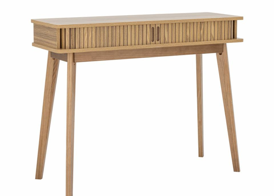 Konsolentisch mit Schiebetüren B 100 cm, moderner Flurtisch