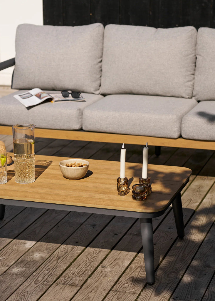 Moderne Garten Sofagarnitur für den Außenbereich