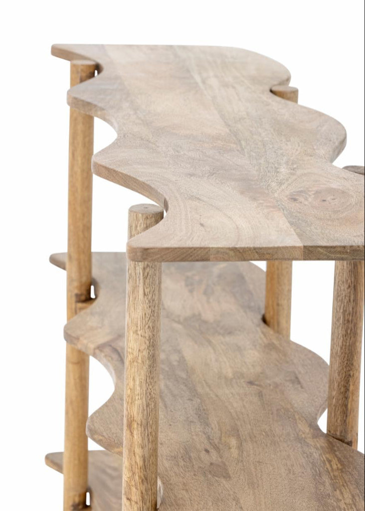 Vintage Regal Mango Holz Baumstamm Design