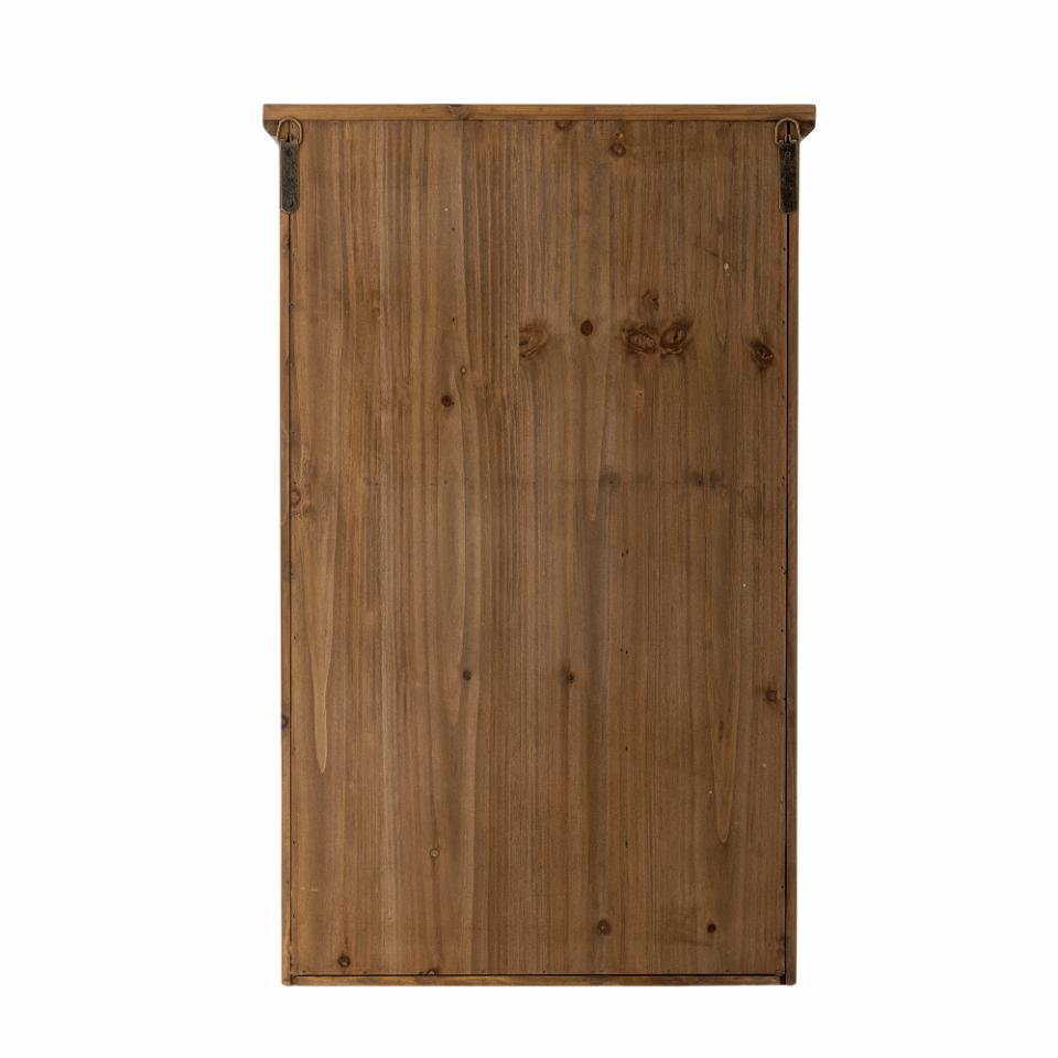 Landhaus Wandvitrine SAIKA vintage grün H 80 cm