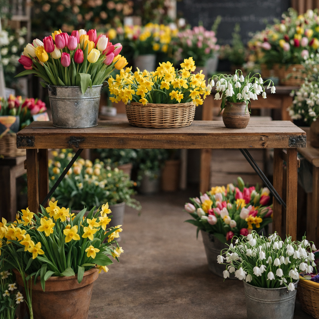 Alte Konsolentische für Blumenläden – nachhaltig, robust und voller Charakter