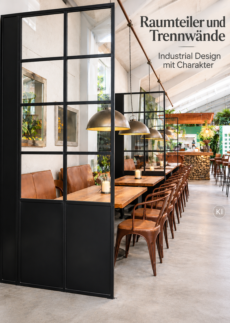 Barmöbel & Raumteiler – Industrial Design
