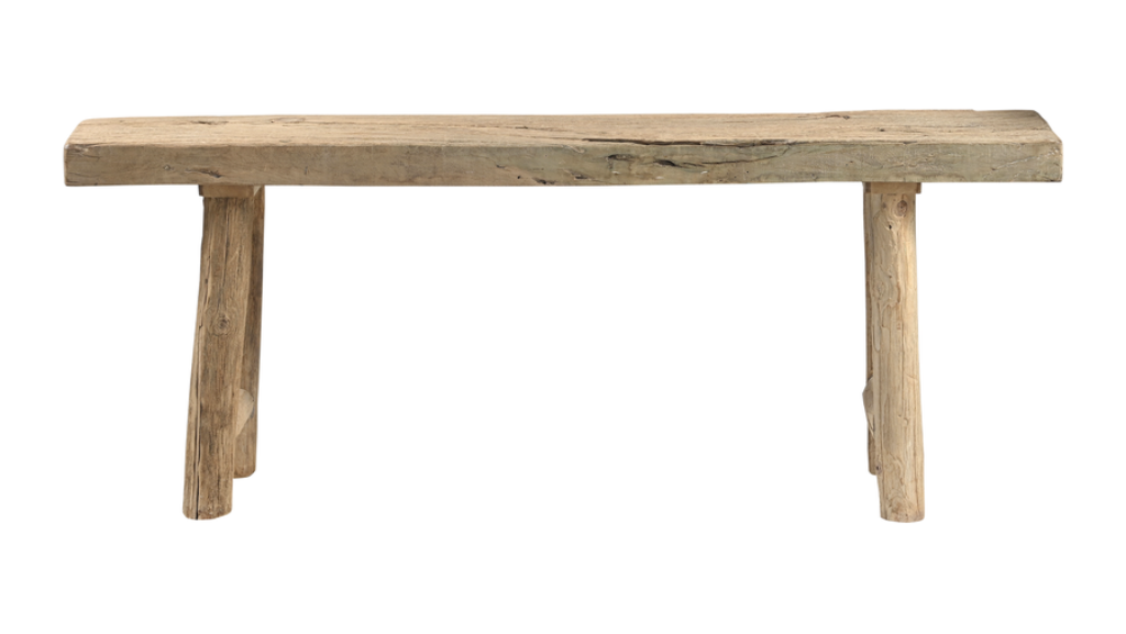 Altholz Konsolentisch Massivholz rustikal Shabby Chic Möbel für Flur und Wohnzimmer
