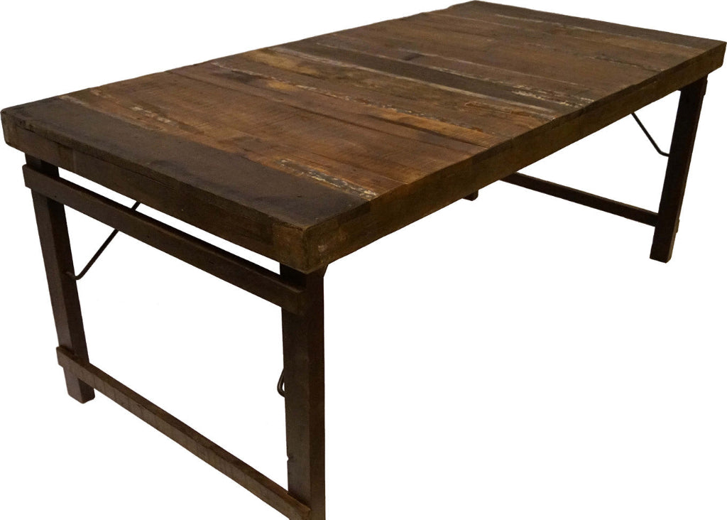 Alter Esstisch Länge 180 cm, Landhaus Klapptisch, Holztisch