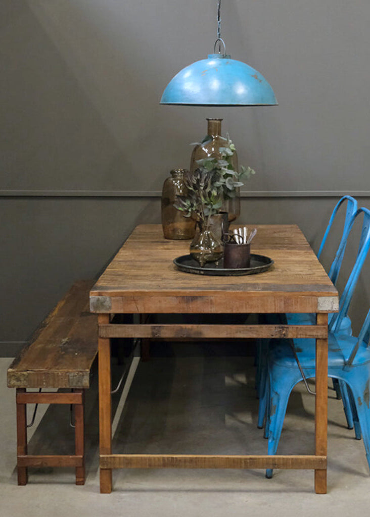 Alter Esstisch Länge 180 cm, Landhaus Klapptisch, Esszimmertisch oder Gartentisch 