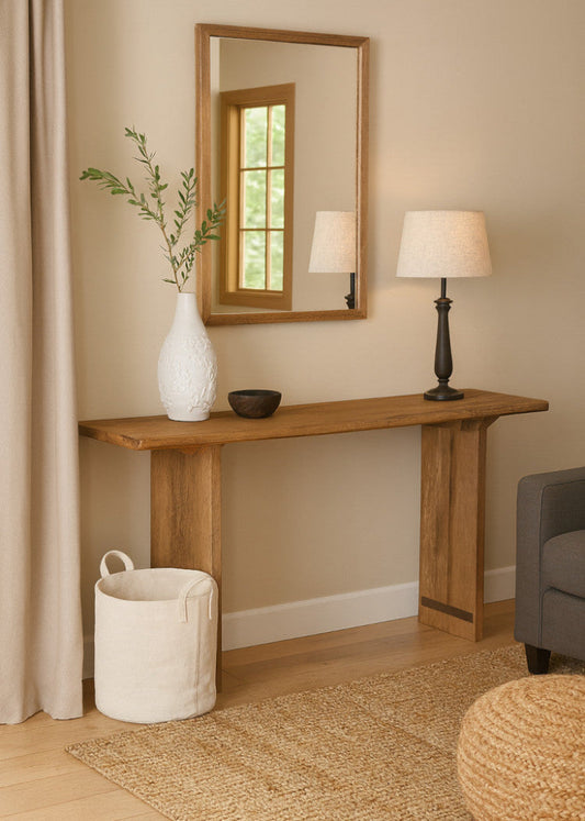 Alter Konsolentisch KIT – Altholzmöbel Unikat Naturholz B 187 cm