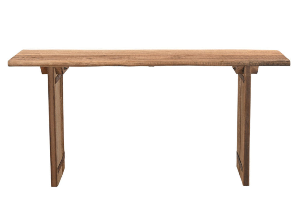 Alter Konsolentisch KIT – Altholzmöbel Unikat Naturholz B 187 cm