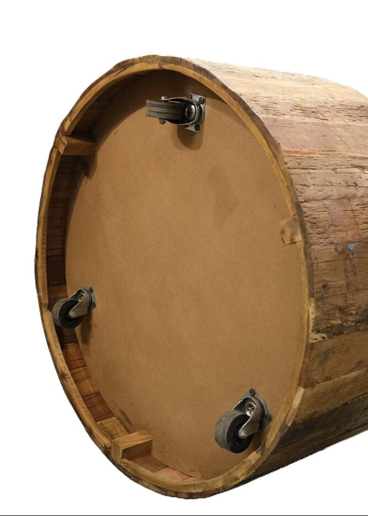 Altholz Couchtisch SANA rund 90 cm - Altholzmöbel