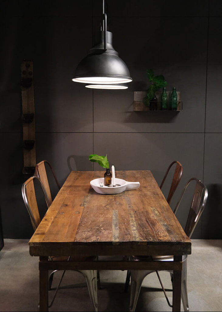 Altholz Esstisch 175x90 cm Klappbar - Landhaustisch Esszimmertisch Gartentisch