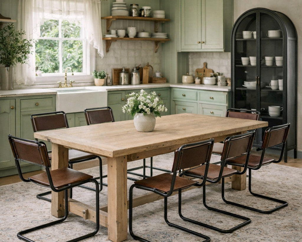 Altholz Esstisch CARA natur Landhausstil