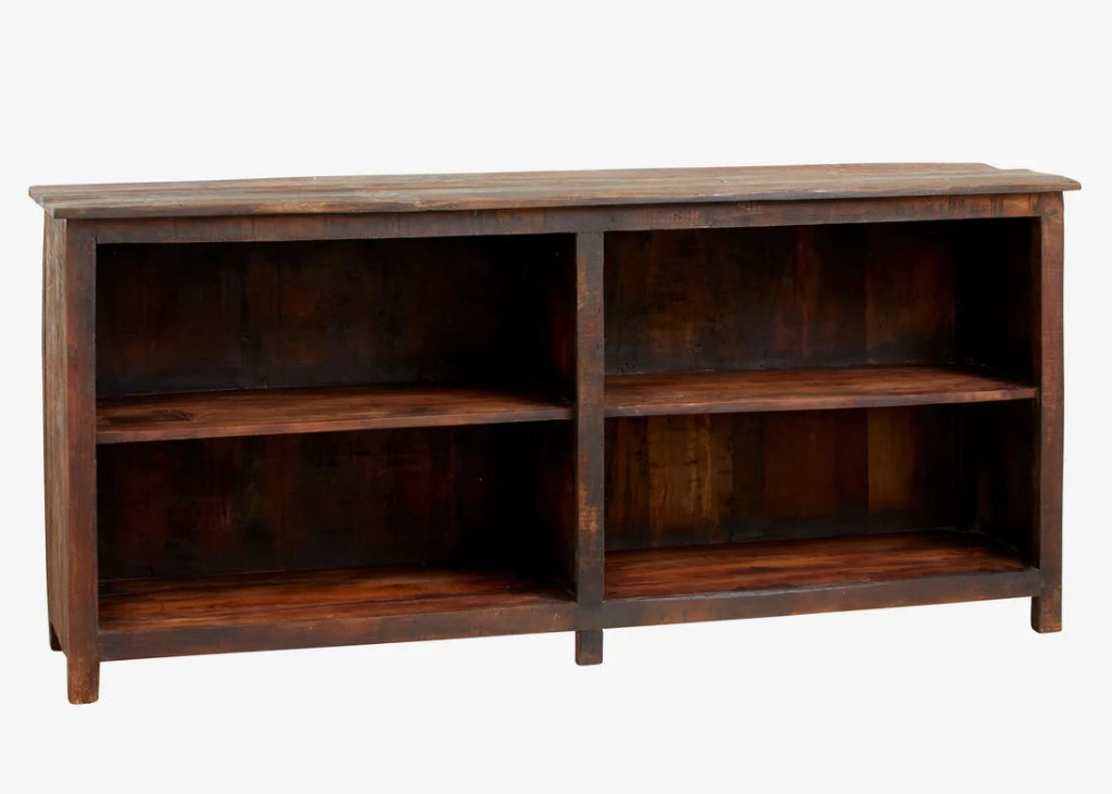 Offene Anrichte altes natur Holz B 200 cm Landhausstil