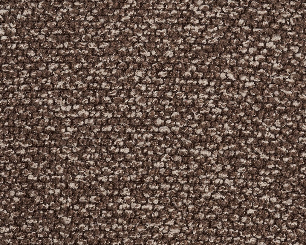 Moderner Lounge-Sessel BELLA mit Drehfunktion – Braun Meliert