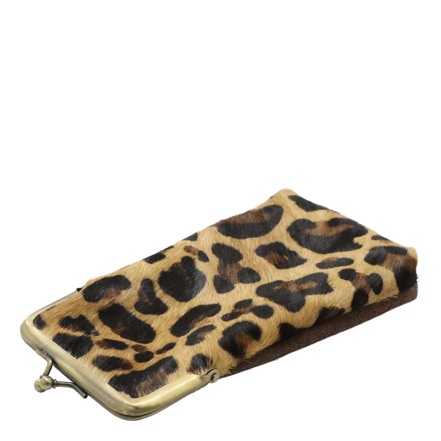 Mode - Brillen Etui Leopard Fellmuster Print