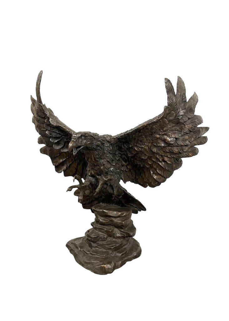 Bronze Skulptur Adler