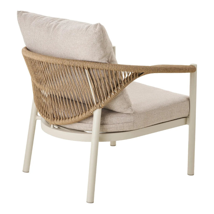 Modernes Garten-Lounge-Set ADELE 5teilig beige-sand