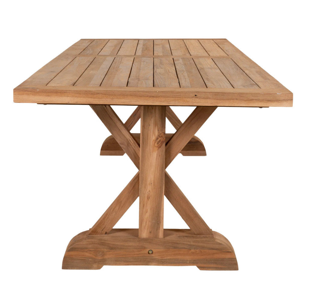 Gartentisch NORA 240 cm aus Recycling-Teak - cosmali living