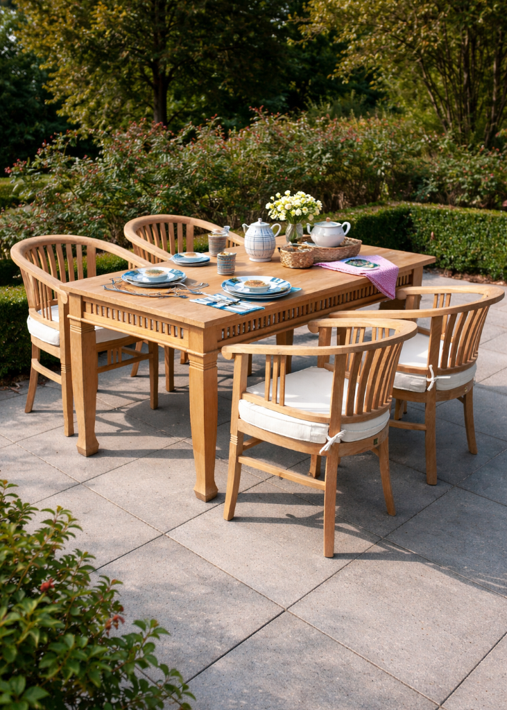 Gartentisch Landhausstil, Terrassentisch