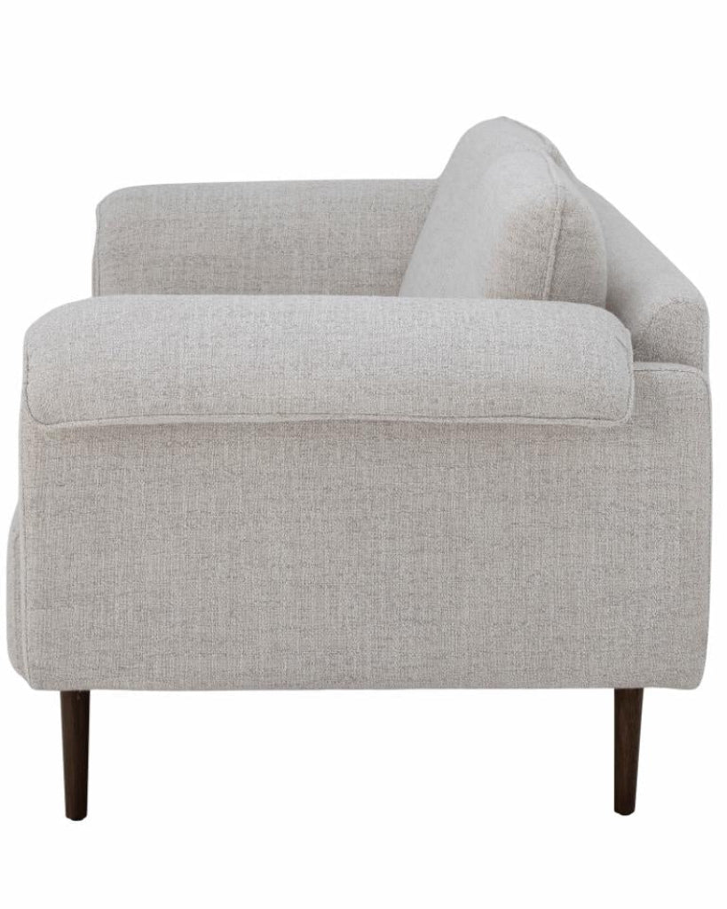 Modernes 3 Sitzer Sofa elegant weiß-grau