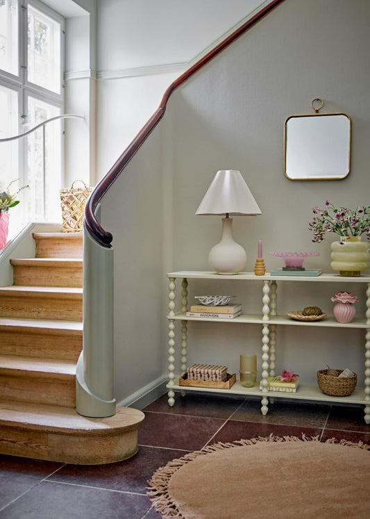 Konsolentisch LINO Weiß Holz 120 cm – Landhausstil für Wohnzimmer & Flur