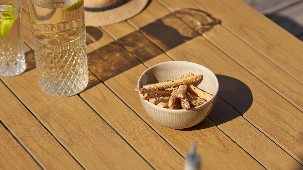Aluminium Gartenlounge mit Couchtisch