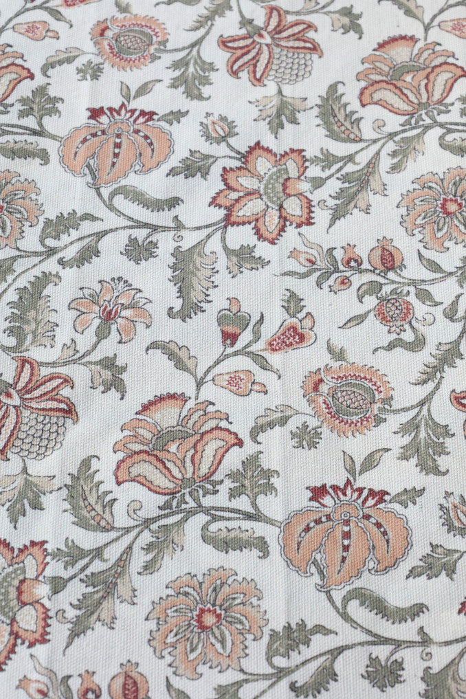 Tischdecke Blumendruck 140x240cm