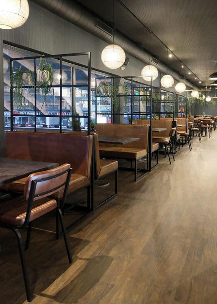 Metall Trennwand, Raumteiler auf Rädern